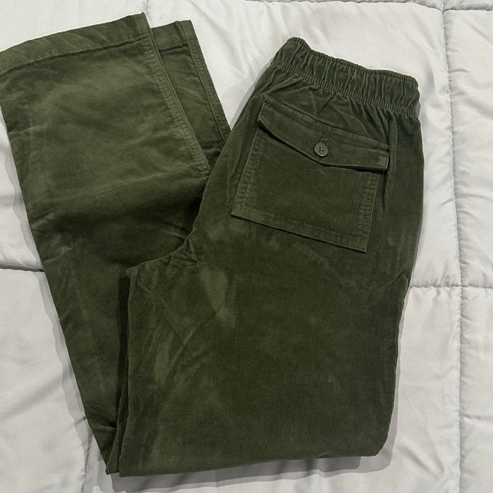 Crewcuts Dark Green Corduroy Men's Pants